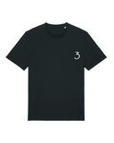 T-shirt '3F logo & 3F Quote' black (unisex)