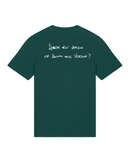 T-shirt '3F Geuze Glass & 3F Quote' Glazed Green (unisex)