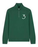 Quarter zipped sweater (unisex)